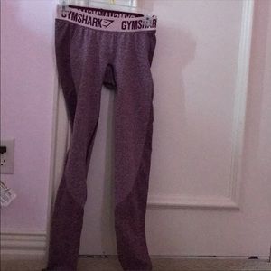 purple gymshark flex low rise leggings